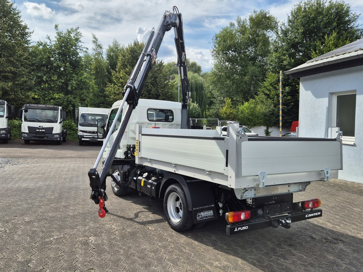FUSO 3S15 Kipper mit Ladekran Funk 3x hydr. Kran - Tipper van: picture 2 FUSO 3S15 Kipper mit Ladekran Funk 3x hydr. Kran - Tipper van: picture 2