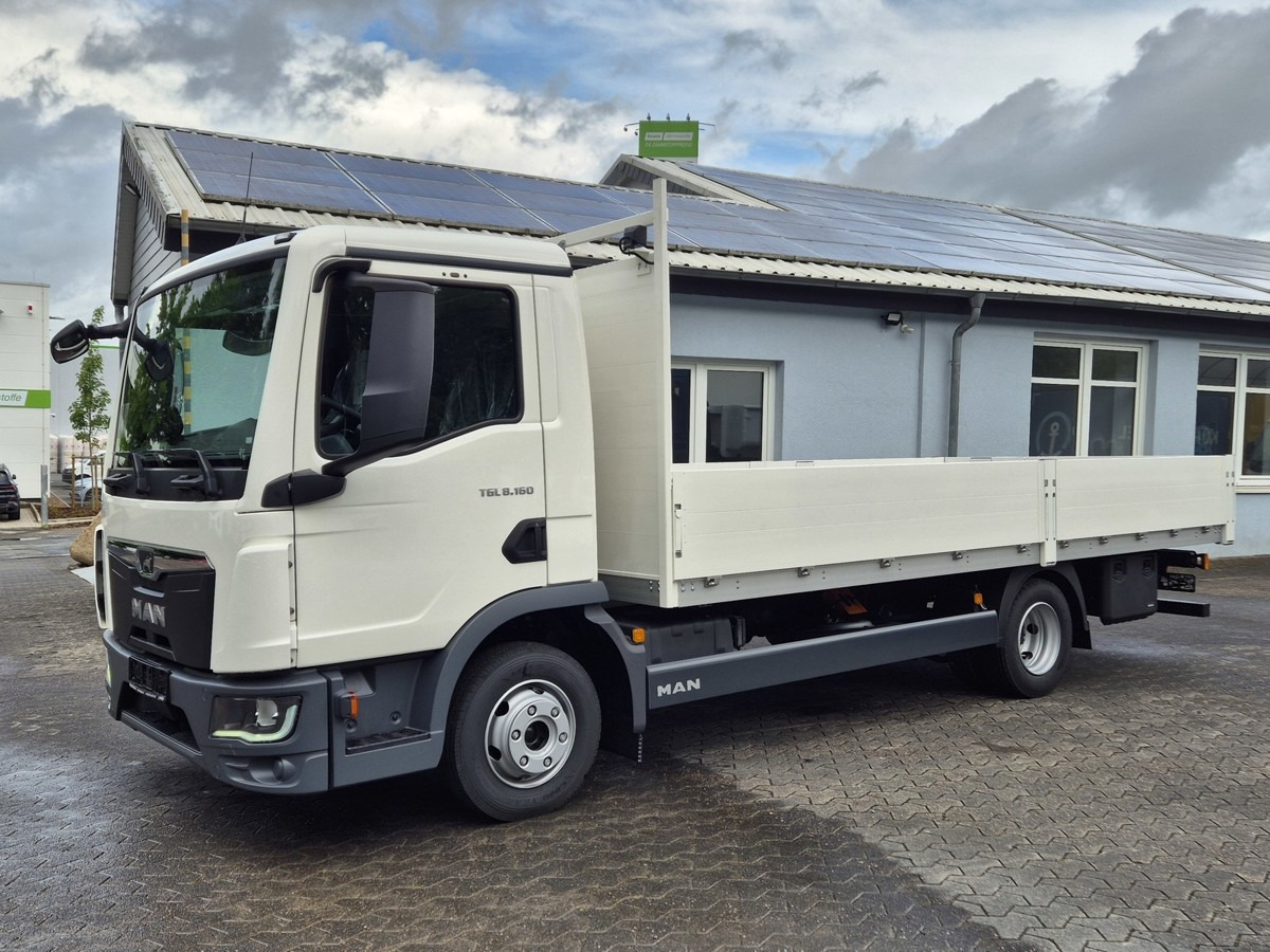 MAN TGL 8.160 BL NEU Alu Pritsche 5.5m 8.190 - Open body delivery van: picture 1 MAN TGL 8.160 BL NEU Alu Pritsche 5.5m 8.190 - Open body delivery van: picture 1