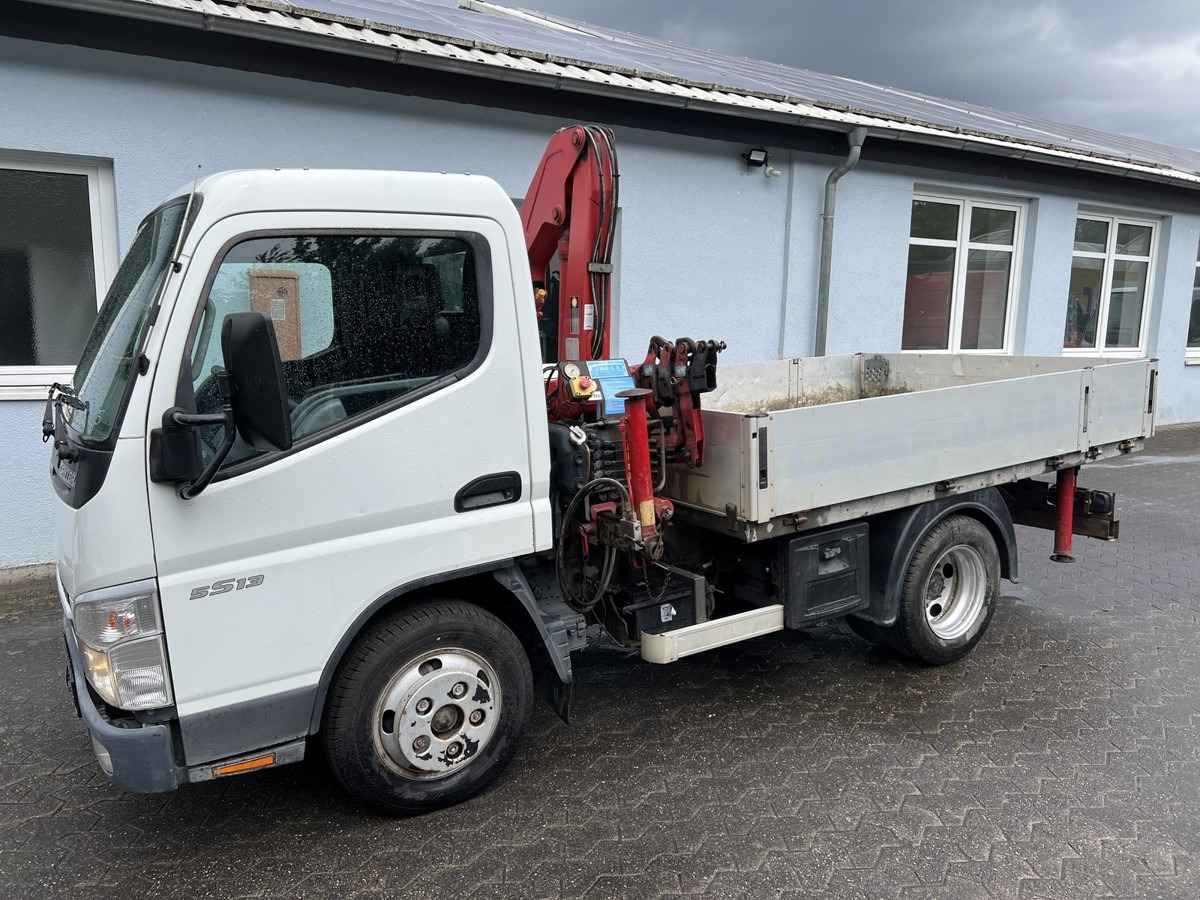 MITSUBISHI Canter 5S13 m. Ladekran Ferrari 530 3xhydr1xmech - Open body delivery van: picture 3 MITSUBISHI Canter 5S13 m. Ladekran Ferrari 530 3xhydr1xmech - Open body delivery van: picture 3