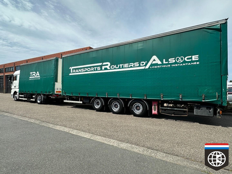 MAN TGX 18 440 NIGHT A/C - RETARDER - COMBI FREUHAUF - Curtainsider truck: picture 3 MAN TGX 18 440 NIGHT A/C - RETARDER - COMBI FREUHAUF - Curtainsider truck: picture 3