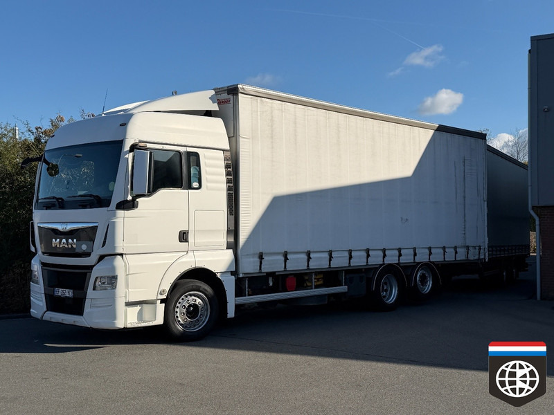 MAN TGX 26.480 RETARDER - NIGHT A/C - Curtainsider truck: picture 2 MAN TGX 26.480 RETARDER - NIGHT A/C - Curtainsider truck: picture 2