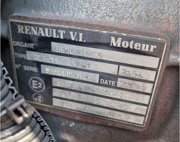 Spare parts Renault DCI 11 C+J01: picture 7