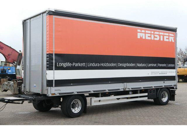 Dünschede PA 18/7, Jumbo, Bordwände, Alu-Felgen - Curtainsider trailer: picture 2 Dünschede PA 18/7, Jumbo, Bordwände, Alu-Felgen - Curtainsider trailer: picture 2