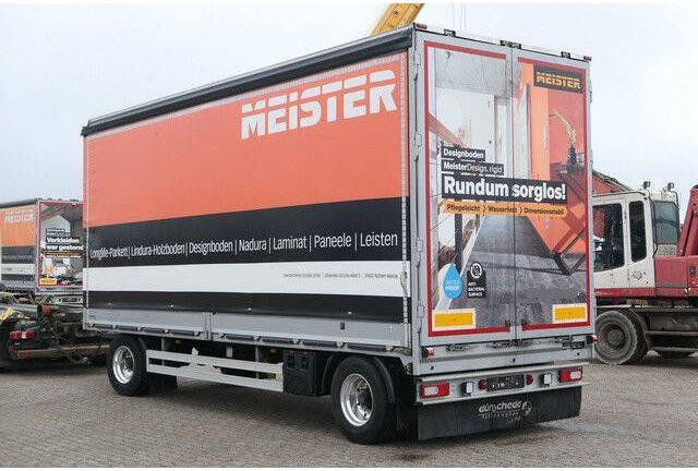 Dünschede PA 18/7, Jumbo, Bordwände, Alu-Felgen - Curtainsider trailer: picture 5 Dünschede PA 18/7, Jumbo, Bordwände, Alu-Felgen - Curtainsider trailer: picture 5