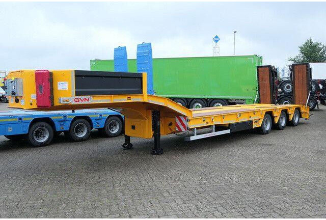 GVN 3GVN, Gelenkt, Hydr. Rampen, Luft-Lift - Low loader semi-trailer: picture 2 GVN 3GVN, Gelenkt, Hydr. Rampen, Luft-Lift - Low loader semi-trailer: picture 2