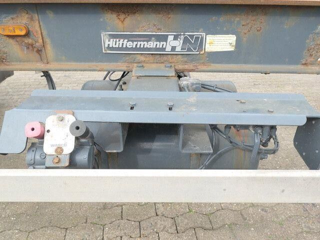 Container transporter/ Swap body trailer Huffermann HSA 18.70, Container, Schlitten, SAF, Luftfed.: picture 9 Container transporter/ Swap body trailer Huffermann HSA 18.70, Container, Schlitten, SAF, Luftfed.: picture 9