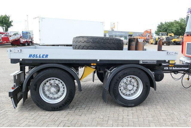 Huffermann HTA 18.00, Tandem, Ballastanhänger, Luftfederung - Dropside/ Flatbed trailer: picture 5 Huffermann HTA 18.00, Tandem, Ballastanhänger, Luftfederung - Dropside/ Flatbed trailer: picture 5