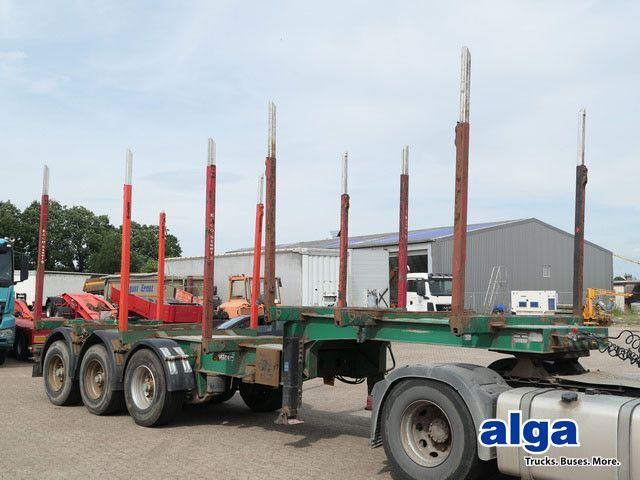 Huttner SART 39/3, EXTE, BPW, Luft-Lift, - Timber semi-trailer: picture 1 Huttner SART 39/3, EXTE, BPW, Luft-Lift, - Timber semi-trailer: picture 1