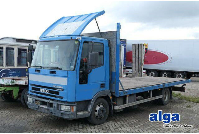 Iveco ML 75 E 4x2, Plattform, 3. Sitz, Luftfederung - Dropside/ Flatbed truck: picture 1 Iveco ML 75 E 4x2, Plattform, 3. Sitz, Luftfederung - Dropside/ Flatbed truck: picture 1