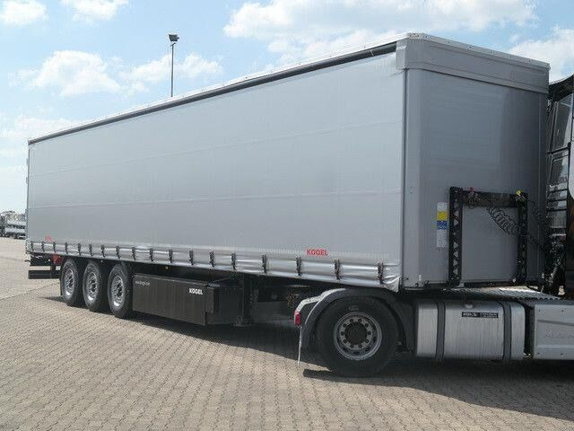 Kögel SN 24, Edscha, Palettenkasten, Luft-Lift, BPW - Curtainsider semi-trailer: picture 2 Kögel SN 24, Edscha, Palettenkasten, Luft-Lift, BPW - Curtainsider semi-trailer: picture 2