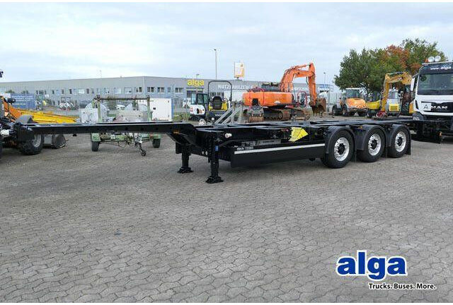 Krone SD, Alle Container, Thermo King , Alu-Felgen,BPW - Low loader semi-trailer: picture 1 Krone SD, Alle Container, Thermo King , Alu-Felgen,BPW - Low loader semi-trailer: picture 1