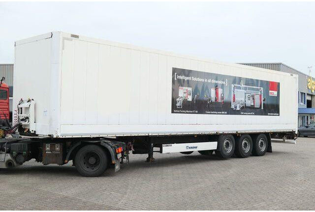 Krone SD, Schlüssellochblech, Luft-Lift, SAF-Achsen - Closed box semi-trailer: picture 3 Krone SD, Schlüssellochblech, Luft-Lift, SAF-Achsen - Closed box semi-trailer: picture 3