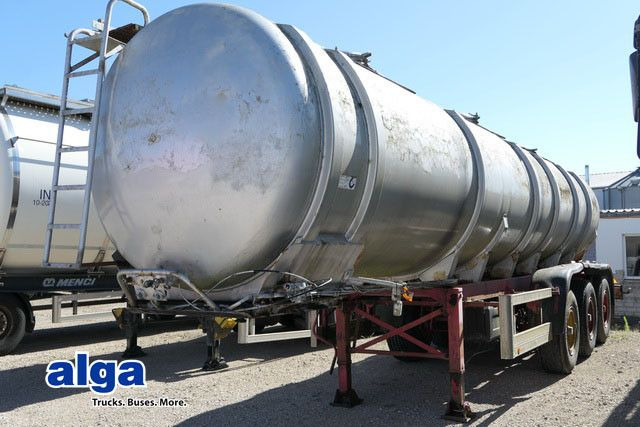 Lag GSA-C 20 S, Chemie-Tank, 25m³, Blattfederung - Tank semi-trailer: picture 1 Lag GSA-C 20 S, Chemie-Tank, 25m³, Blattfederung - Tank semi-trailer: picture 1