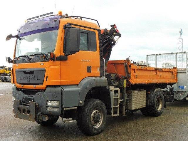 MAN 18.360 TGS 4x4, Kran Palfinger PK8501, Funk, AHK - Tipper: picture 4 MAN 18.360 TGS 4x4, Kran Palfinger PK8501, Funk, AHK - Tipper: picture 4