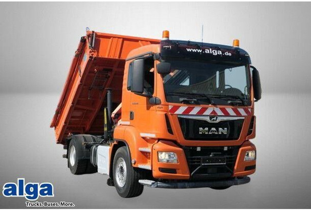 MAN 18.460 TGS/4x2/Meiller/Palfinger 8.501 SLD/AHK - Tipper: picture 1 MAN 18.460 TGS/4x2/Meiller/Palfinger 8.501 SLD/AHK - Tipper: picture 1