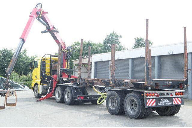 MAN 26.540 TGX 6x4, Kombizug, Huttner LNZK 20 - Timber truck: picture 4 MAN 26.540 TGX 6x4, Kombizug, Huttner LNZK 20 - Timber truck: picture 4