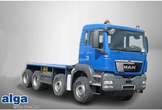 MAN 41.480 TGS BB-WW 8x4, gr. Federpaket, 38tkm, AC - Cab chassis truck: picture 1 MAN 41.480 TGS BB-WW 8x4, gr. Federpaket, 38tkm, AC - Cab chassis truck: picture 1