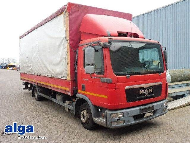 MAN TGL 8.180/LBW/Schiebeverdeck/Automatik - Curtainsider truck: picture 1 MAN TGL 8.180/LBW/Schiebeverdeck/Automatik - Curtainsider truck: picture 1