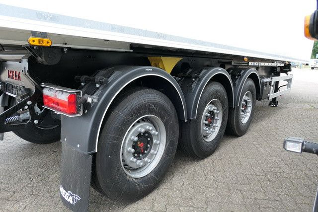 Tipper semi-trailer MEGA MNL, Alu, 56m³, Kombitür, SAF, Sofort verfügbar: picture 14