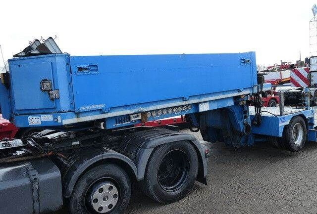 MEUSBURGER MTS 3, Ausziehbar, Verbreiterbar, Tiefbett, Lift - Low loader semi-trailer: picture 2 MEUSBURGER MTS 3, Ausziehbar, Verbreiterbar, Tiefbett, Lift - Low loader semi-trailer: picture 2