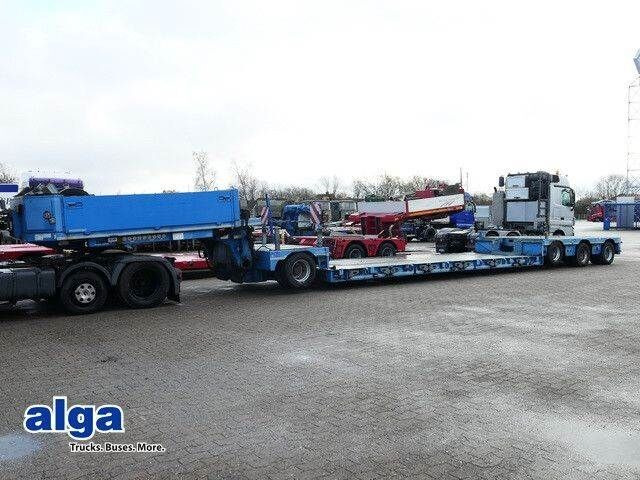 MEUSBURGER MTS 3, Ausziehbar, Verbreiterbar, Tiefbett, Lift - Low loader semi-trailer: picture 1 MEUSBURGER MTS 3, Ausziehbar, Verbreiterbar, Tiefbett, Lift - Low loader semi-trailer: picture 1