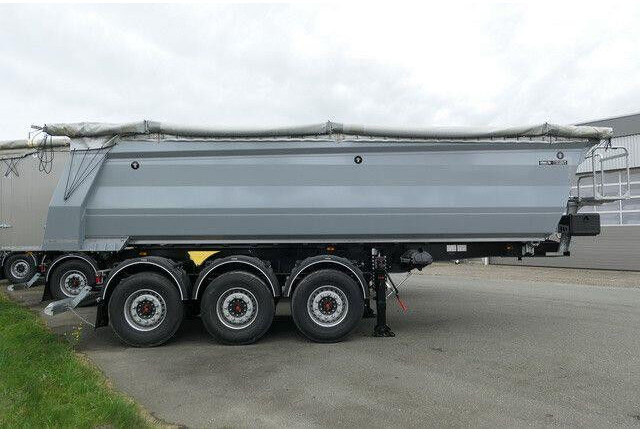 Mega MNW, Stahl, Hardox, 25m³, SAF, Luft-Lift, Plane - Tipper semi-trailer: picture 3 Mega MNW, Stahl, Hardox, 25m³, SAF, Luft-Lift, Plane - Tipper semi-trailer: picture 3