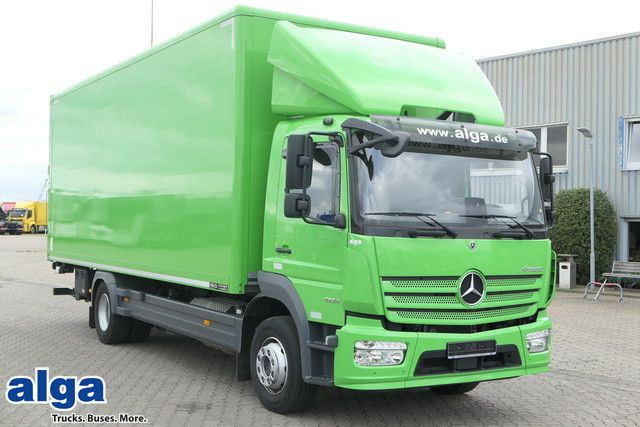 Box truck Mercedes-Benz 1524 L Atego 4x2, LBW, AHK, 7.300mm lang, Klima: picture 1