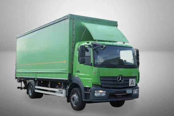 Mercedes-Benz 1623 Atego 4x2, Klima, LBW, Schiebeplane, Luftf. - Curtainsider truck: picture 1 Mercedes-Benz 1623 Atego 4x2, Klima, LBW, Schiebeplane, Luftf. - Curtainsider truck: picture 1