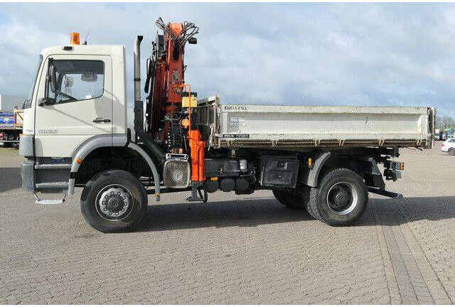 Mercedes-Benz 1828 Atego 4x4, Atlas AK 105.1, Funk, Hydr., AHK - Tipper: picture 5 Mercedes-Benz 1828 Atego 4x4, Atlas AK 105.1, Funk, Hydr., AHK - Tipper: picture 5