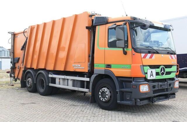 Mercedes-Benz 2532 L Actros 6c2, Faun, Zöller, 24m³, MP3, AC - Garbage truck: picture 2 Mercedes-Benz 2532 L Actros 6c2, Faun, Zöller, 24m³, MP3, AC - Garbage truck: picture 2
