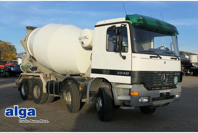 Mercedes-Benz 3240 B Actros 8x4, Liebherr HTM904, 9m³ - Concrete mixer truck: picture 1 Mercedes-Benz 3240 B Actros 8x4, Liebherr HTM904, 9m³ - Concrete mixer truck: picture 1