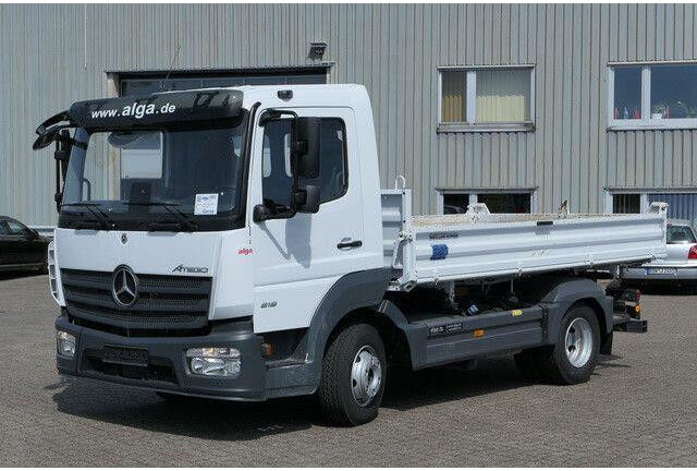 Mercedes-Benz 818 K Atego 4x2, Meiller, 19tkm, 2x AHK, Klima - Tipper: picture 4 Mercedes-Benz 818 K Atego 4x2, Meiller, 19tkm, 2x AHK, Klima - Tipper: picture 4
