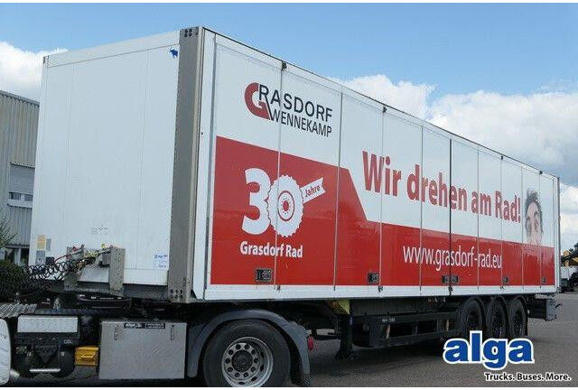 Schmitz Cargobull SKO 24, Faltwand, Seitentüren,Isoliert,Luft-Lift - Closed box semi-trailer: picture 1 Schmitz Cargobull SKO 24, Faltwand, Seitentüren,Isoliert,Luft-Lift - Closed box semi-trailer: picture 1