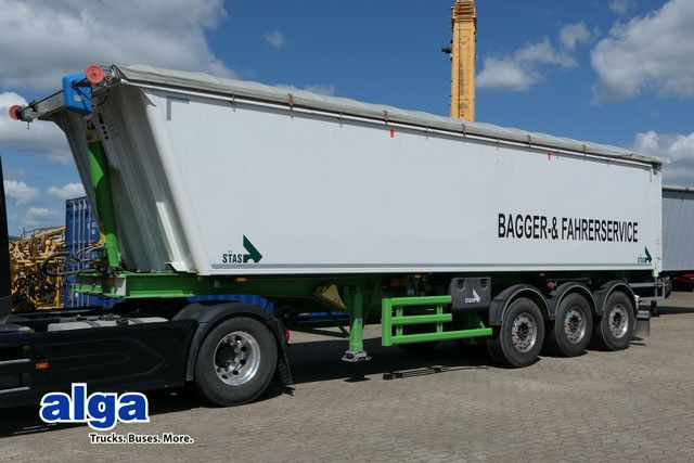Stas S300CX, Alu, 46m³, Cramaro, SAF, Luft-Lift - Tipper semi-trailer: picture 1 Stas S300CX, Alu, 46m³, Cramaro, SAF, Luft-Lift - Tipper semi-trailer: picture 1