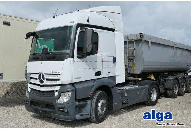 Mercedes-Benz 1843 LS Actros, MP4, Retarder, 2x Tank, Spoiler - Tractor unit: picture 1 Mercedes-Benz 1843 LS Actros, MP4, Retarder, 2x Tank, Spoiler - Tractor unit: picture 1