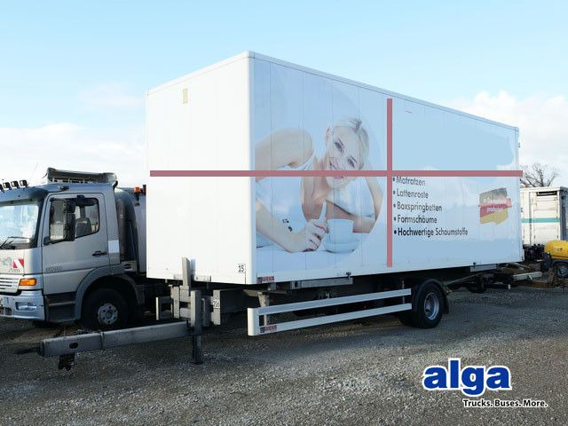 WEKA ZAA-WA-7.75-1X10, BDF, 1-Achser, Luftfed. - Container transporter/ Swap body trailer: picture 1 WEKA ZAA-WA-7.75-1X10, BDF, 1-Achser, Luftfed. - Container transporter/ Swap body trailer: picture 1