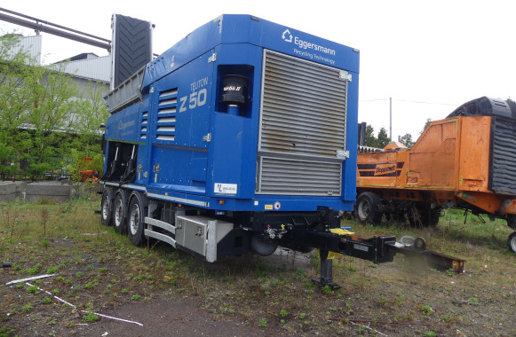 Broyeur à déchets tractable Teuton Z50 - Industrial waste shredder: picture 1 Broyeur à déchets tractable Teuton Z50 - Industrial waste shredder: picture 1