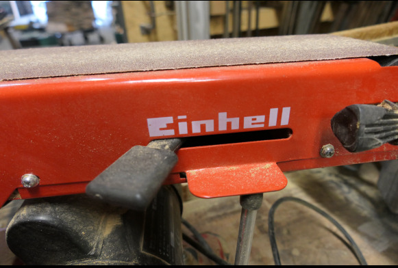 Ponceuse à bande + lapidaire Einhell TC-US 400 - Woodworking machinery: picture 5 Ponceuse à bande + lapidaire Einhell TC-US 400 - Woodworking machinery: picture 5