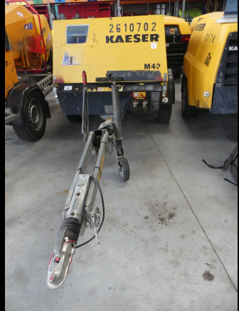 REF:2610 - Compresseur tractable Kaeser M43 - Air compressor: picture 1 REF:2610 - Compresseur tractable Kaeser M43 - Air compressor: picture 1