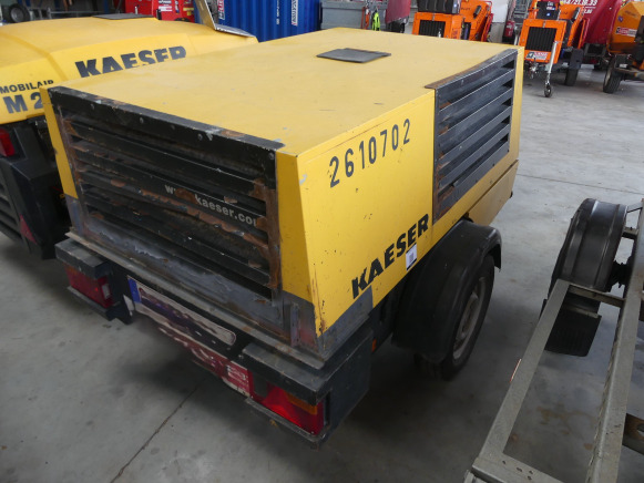 REF:2610 - Compresseur tractable Kaeser M43 - Air compressor: picture 5 REF:2610 - Compresseur tractable Kaeser M43 - Air compressor: picture 5