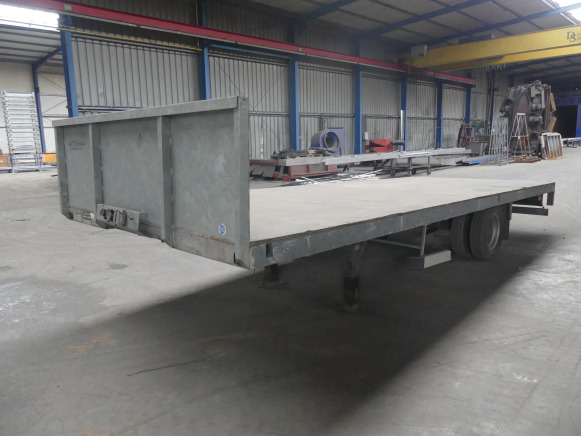 Semi-remorque plateau Veldhuizen P31-2A - Dropside/ Flatbed semi-trailer: picture 2 Semi-remorque plateau Veldhuizen P31-2A - Dropside/ Flatbed semi-trailer: picture 2
