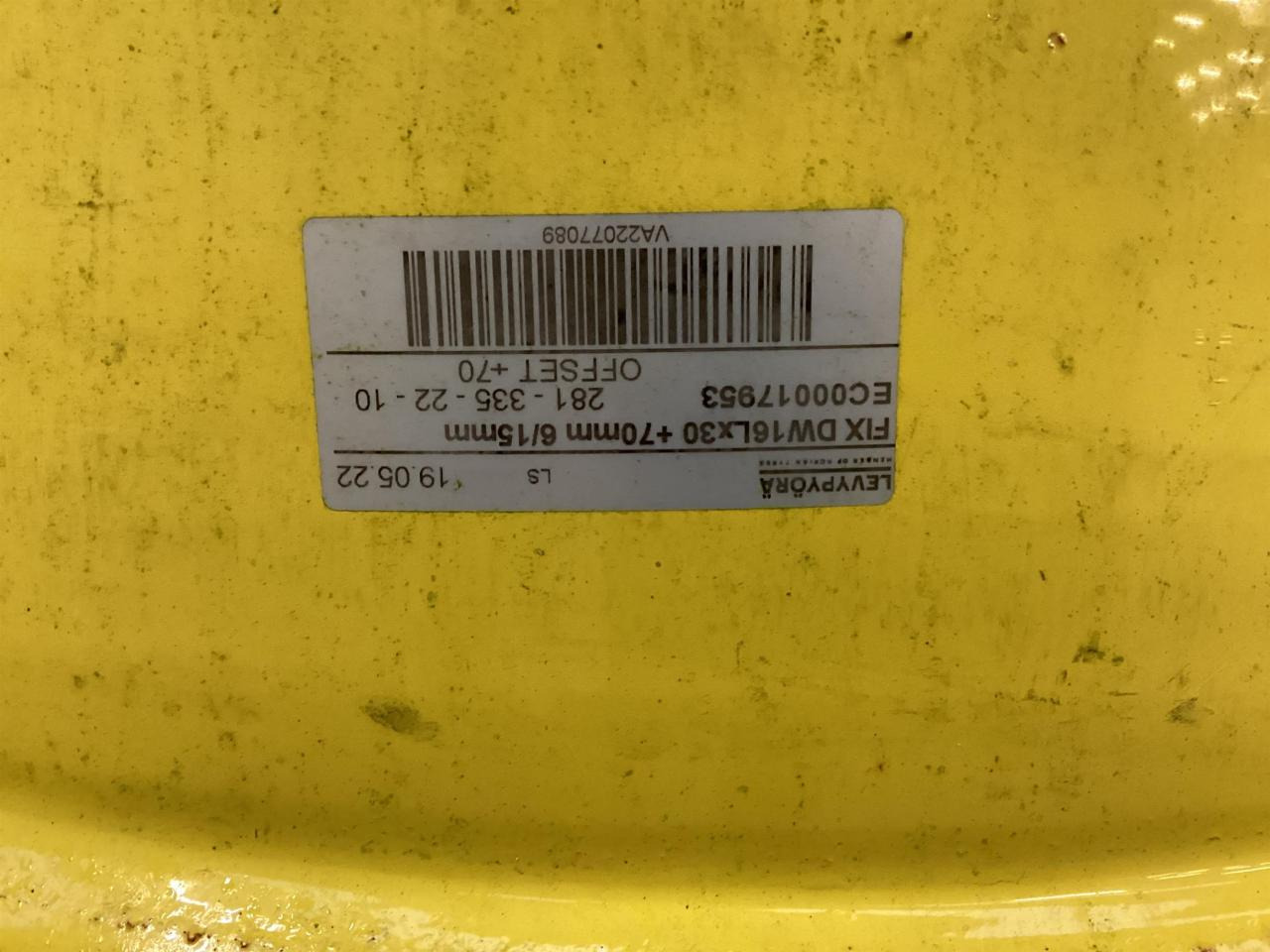 John Deere 16x30 - Tire for Agricultural machinery: picture 3 John Deere 16x30 - Tire for Agricultural machinery: picture 3