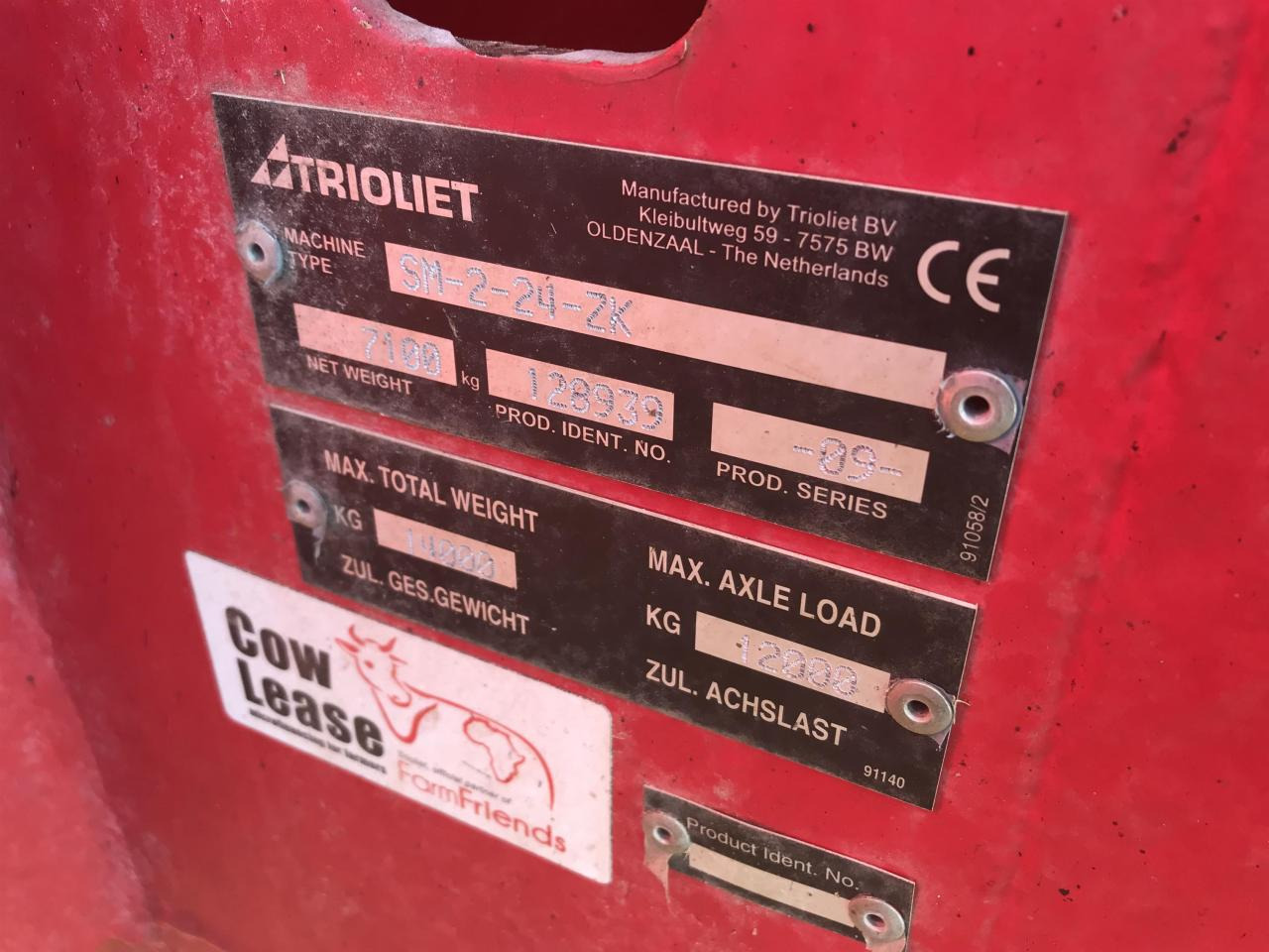 Forage mixer wagon Trioliet Solomix 2 / 2400 ZK: picture 10