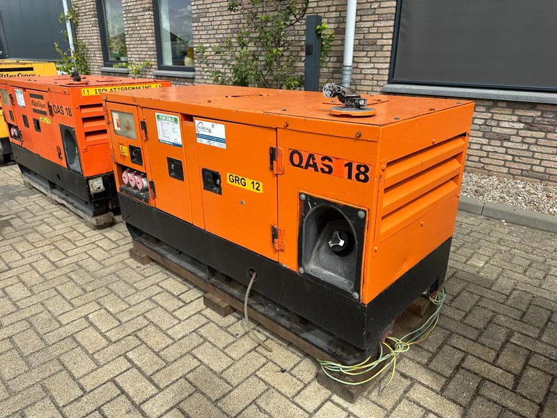 Atlas-Copco QAS 18 Yanmar Mecc Alte Spa 18 kVA Silent generatorset - Generator set: picture 3 Atlas-Copco QAS 18 Yanmar Mecc Alte Spa 18 kVA Silent generatorset - Generator set: picture 3