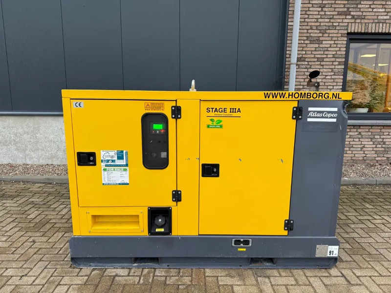 Atlas-Copco QES 60 STD John Deere 60 KVA Silent Rental generatorset - Generator set: picture 3 Atlas-Copco QES 60 STD John Deere 60 KVA Silent Rental generatorset - Generator set: picture 3