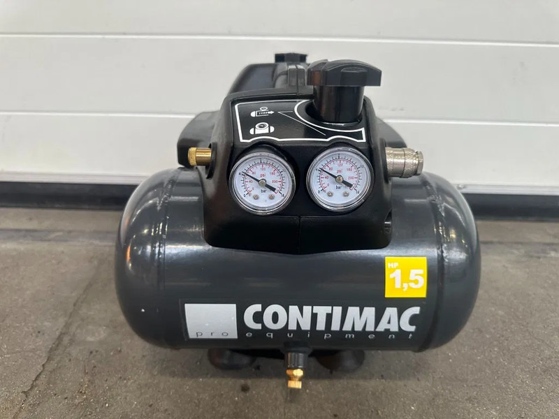 COMPRESSOR Contimac CM 200/8/6 WOL 1.5 PK 150 L / min 8 Bar Olievrije Zuigercompressor Portable - Air compressor: picture 1 COMPRESSOR Contimac CM 200/8/6 WOL 1.5 PK 150 L / min 8 Bar Olievrije Zuigercompressor Portable - Air compressor: picture 1