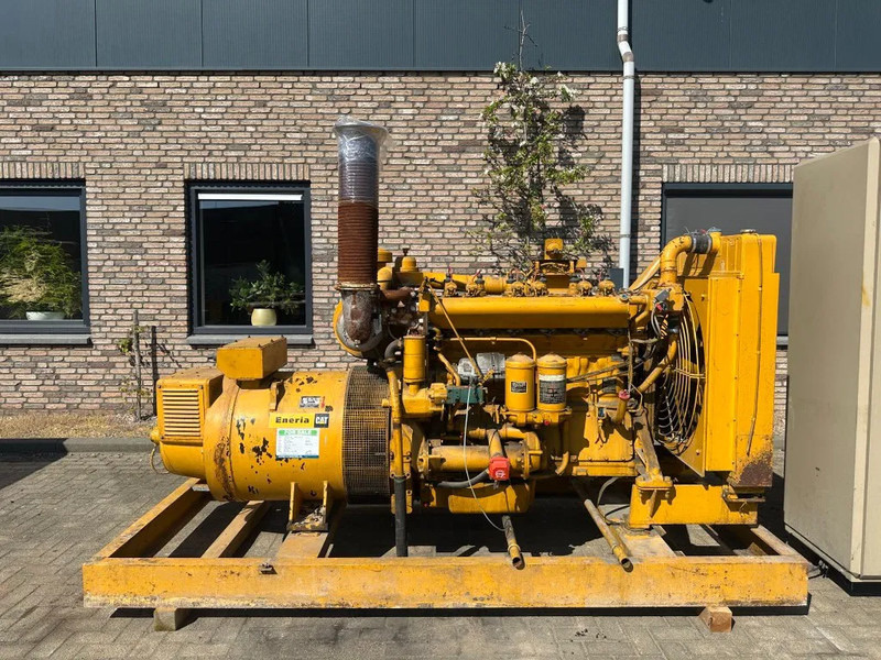 Caterpillar G343 Leroy Somer 275 kVA gas generatorset ex Emergency 138 hours ! - Generator set: picture 1 Caterpillar G343 Leroy Somer 275 kVA gas generatorset ex Emergency 138 hours ! - Generator set: picture 1