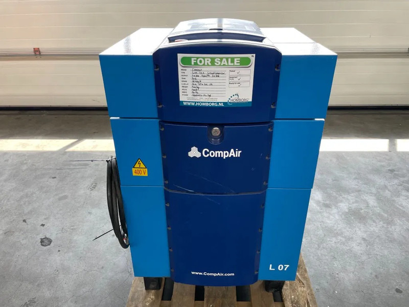 Compair L07 - 7,5A Schroefcompressor 750L/min als nieuw! - Air compressor: picture 1 Compair L07 - 7,5A Schroefcompressor 750L/min als nieuw! - Air compressor: picture 1
