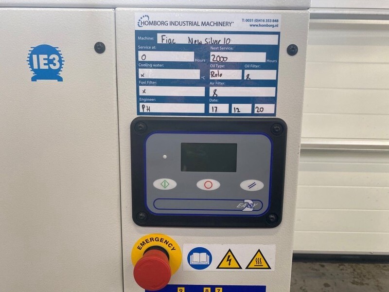 Fiac New Silver 10 Silent 7.5 kW 860 L / min 10 bar Elektrische Schroefcompressor - Air compressor: picture 4 Fiac New Silver 10 Silent 7.5 kW 860 L / min 10 bar Elektrische Schroefcompressor - Air compressor: picture 4