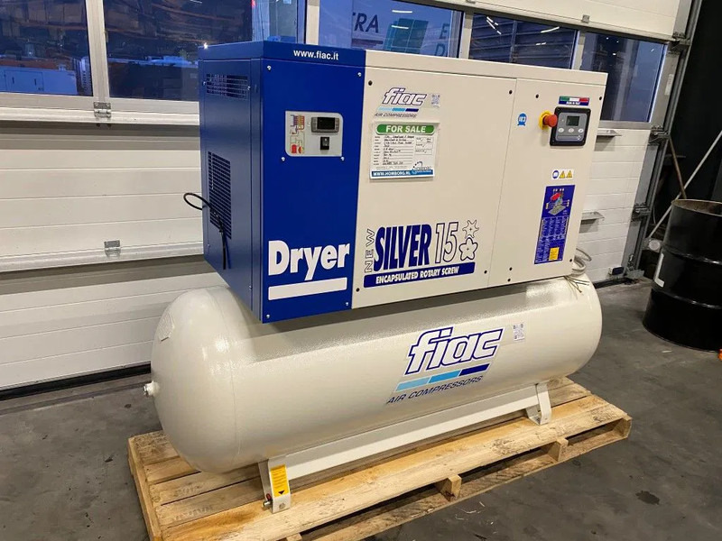 Fiac NewSilver D 15 / 500 NewSilver D 15 / 500 - 1430 L / min 11 kW 10 bar Elektrische Schroefcompressor + Droger - Air compressor: picture 3 Fiac NewSilver D 15 / 500 NewSilver D 15 / 500 - 1430 L / min 11 kW 10 bar Elektrische Schroefcompressor + Droger - Air compressor: picture 3